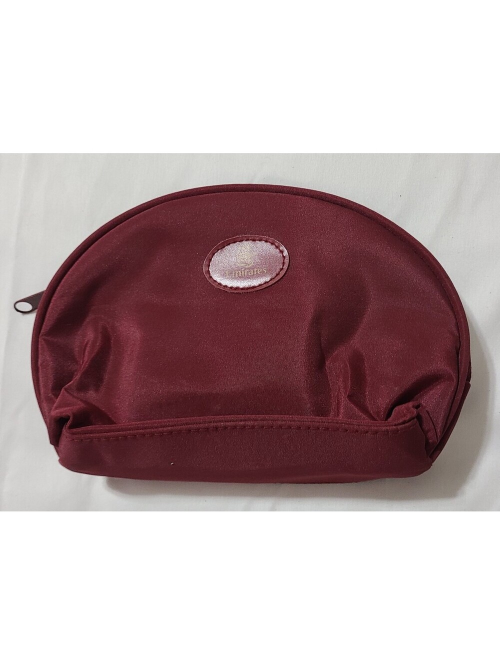Emirates Airline Business Class Amenity Kit Pouch Sz 7.5"x5" Red Travel BAG ONLY